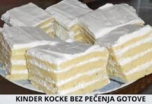 KINDER KOCKE BEZ PEČENJA gotove dok trepneš