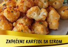 ZAPEČENI KARFI0L SA SIR0M: UKUSNO I ZDRAVO JELO