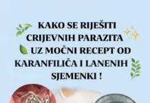 KAKO SE RIJEŠITI CRIJEVNIH PARAZITA 🌿✨ UZ MOĆAN RECEPT OD KANALIĆA I LANENOG SJEMENKA