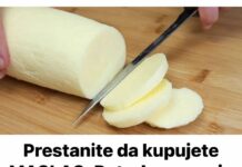 Prestanite da kupujete MASLAC: Potreban vam je samo 1 sastojak i imaćete zalihe za cijeli mjesec!