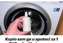 Kupio sam ga u apoteci za 1 EUR, a kod kuće sam ga SAMO sipao u veš mašinu: ODMAH sam se riješio problema!