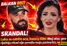 SKANDAL! Luka se odriče oca, haos u Eliti: Moj otac pre rijalitija nikad nije uvredio moju partnerku, ne znam šta mu je sada