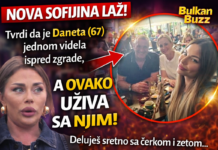 Nova Sofijina laž! Tvrdi da je Daneta (67) jednom videla ispred zgrade, a ovako uživa sa njim u prisustvu MAJKE BRANKICE: Deluješ sretno sa ćerkom i zetom… (FOTO)