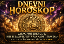 DNEVNI HOROSKOP: Jarac pun energije, Ribe se zaljubljuju, a Rak na meti tračeva – pogledajte šta zvezde kažu za 19. april!