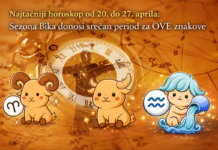 Najtačniji horoskop od 20. do 27. aprila: Sezona Bika donosi srećan period za OVE znakove