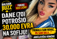 DANE (70) POTROŠIO 30.000 EVRA NA SOFIJU! “Primala sam novac, pa sam dala…” Janićijevićka konačno javno priznala i otrkila istinu: Poruke nisu lažne!