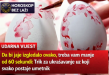 Da bi jaje izgledalo ovako, treba vam manje od 60 sekundi: Trik za ukrašavanje uz koji svako postaje umetnik