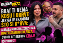 Brat ti nema kosu i obrve jer ga je sramota što si k*rva: Alibaba monstruzonostima doveo Staniju do suza, ovo će biti njegov kraj! (VIDEO)