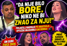 DA NIJE BILO BORE, NIKO NE BI ZNAO ZA NJU!” Prijatelj raspalio po Anastasiji, optužbe odjeknule kao bomba!