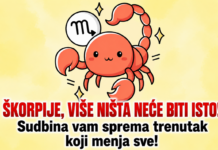 ŠKORPIJE, VIŠE NIŠTA NEĆE BITI ISTO! Sudbina vam sprema trenutak koji menja sve!