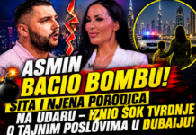 ASMIN BACIO BOMBU! Sita i njena porodica na udaru – iznio šok tvrdnje o tajnim poslovima u Dubaiju!