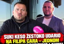 SUKI KESO ŽESTOKO UDARIO NA FILIPA CARA – JEDNOM REČENICOM POKRENUO LAVINU REAKCIJA! Prozvao ga zbog priča o „MAFIJAŠKIM OBRAČUNIMA“ i poručio: „TADA JE JOŠ BIO U OSNOVNOJ ŠKOLI!“