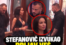 STEFANOVIĆ IZVUKAO PRLJAV VEŠ SANJINE PORODICE – HAOS ZBOG REKETA I PREVARE?! „JA SAM TI ŠTITIO SALON!“